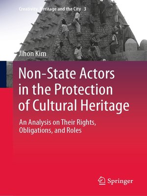 cover image of Non-State Actors in the Protection of Cultural Heritage
